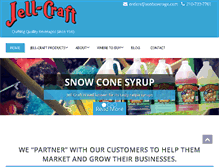 Tablet Screenshot of jell-craft.com